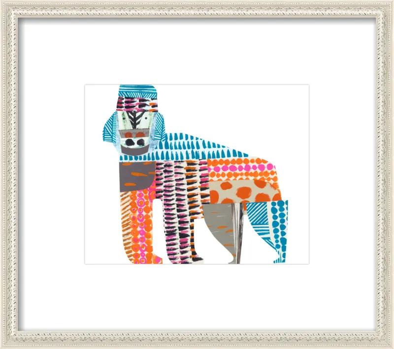 gorilla by Clare Youngs for Artfully Walls