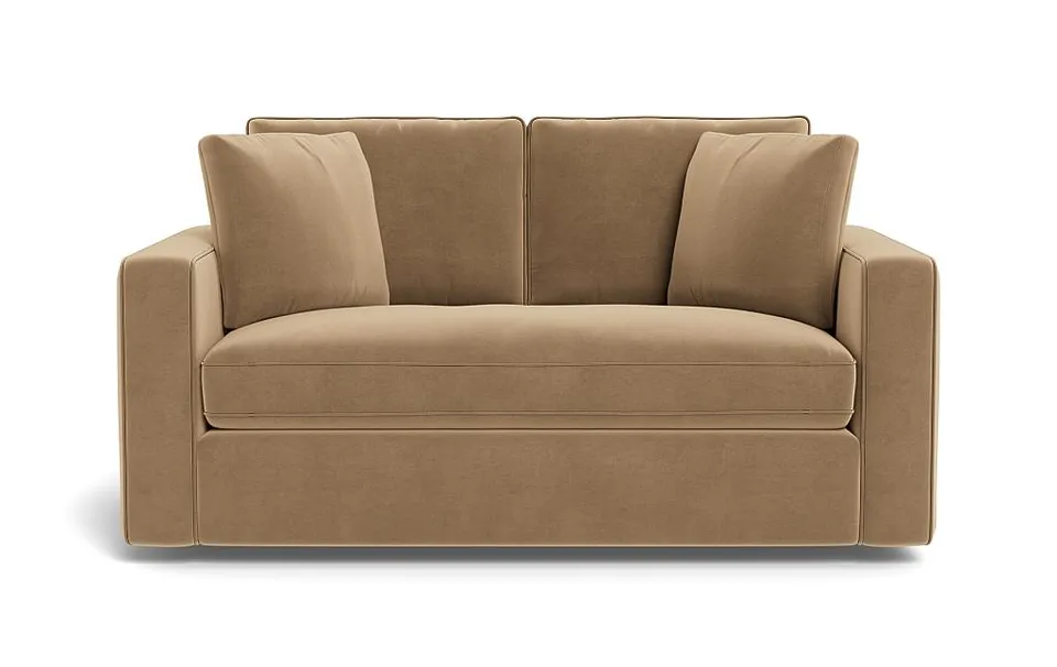 James Loveseat with Contrast Piping