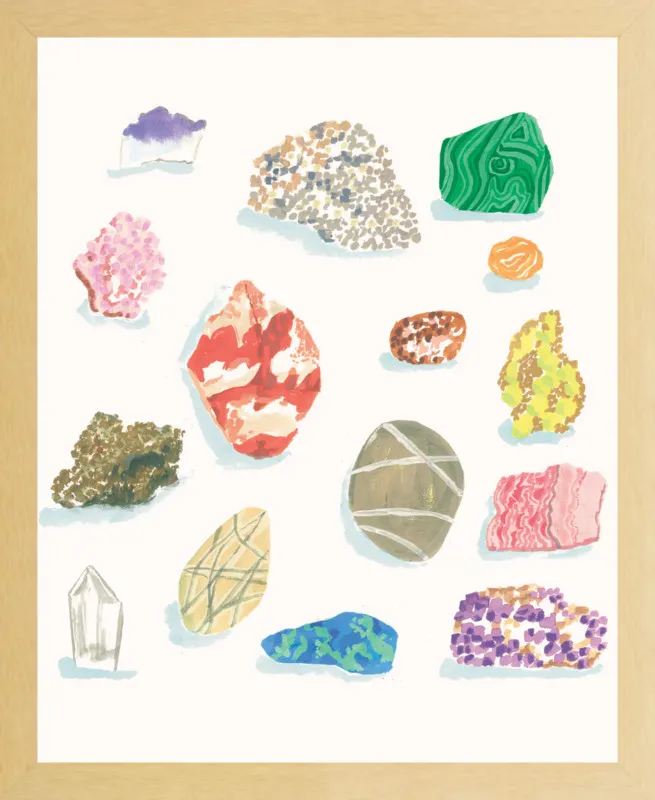 Gems by Danielle Kroll for Artfully Walls