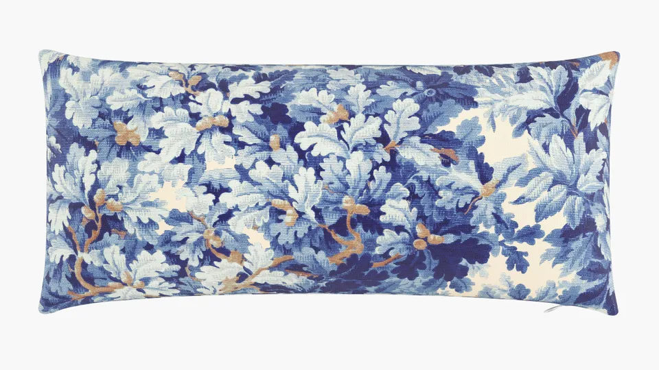 Throw Pillow 14" x 30", Limoges Bois De Chene, 14" x 30"