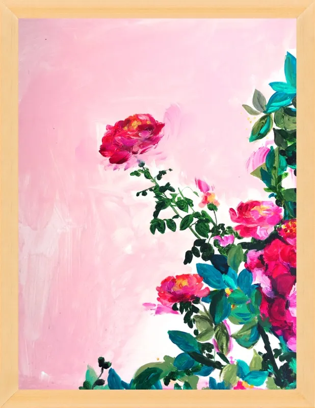 Rose Garden I by Christine Lindstrom for Artfully Walls