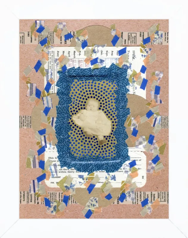 Blue awakening by Naomi Vona for Artfully Walls