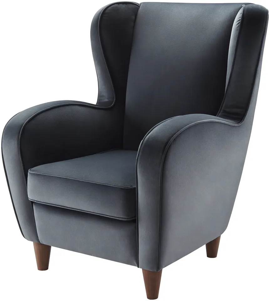 Giulietta Polyester 43"H x 35"W x 36"D Accent Chair