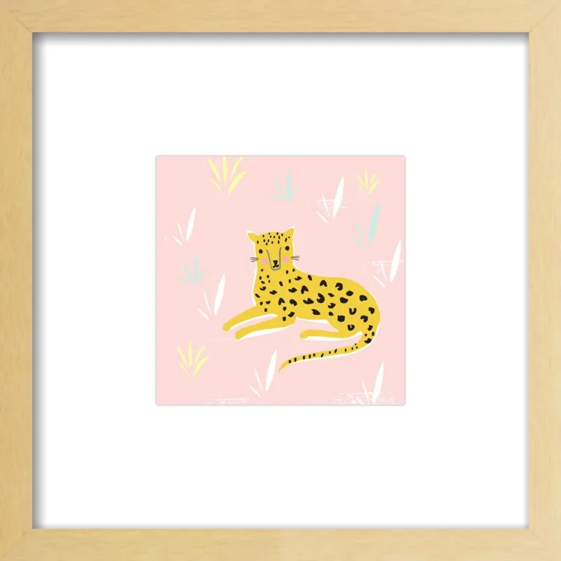 Little Amur Leopard by Lizzie Mackay for Artfully Walls
