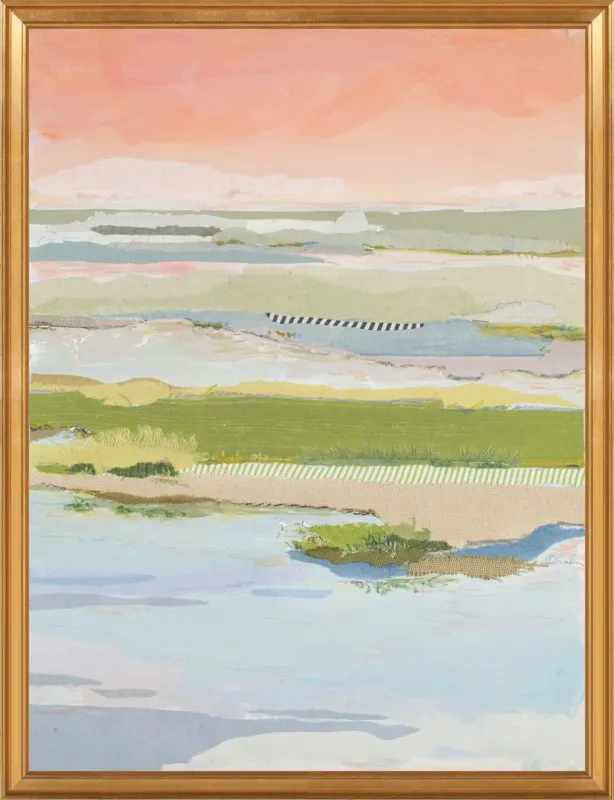 Marsh Blush East by Karin Olah for Artfully Walls