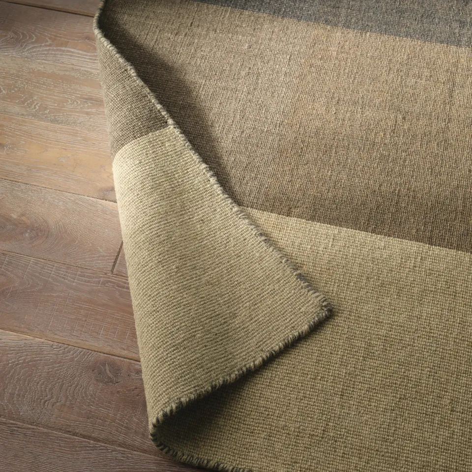 Brixton PLE01 Handwoven Striped Yellow/Multicolor Runner (3'X10')