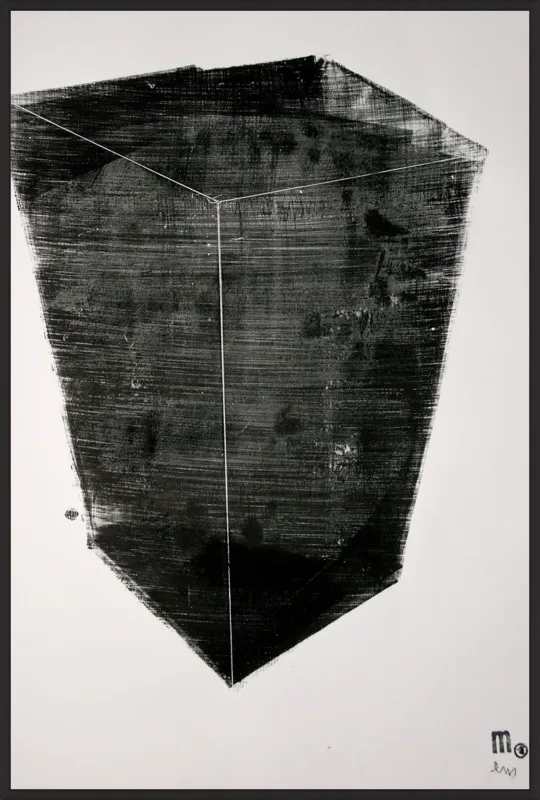 Sgraffito 424 by Michael Lentz for Artfully Walls