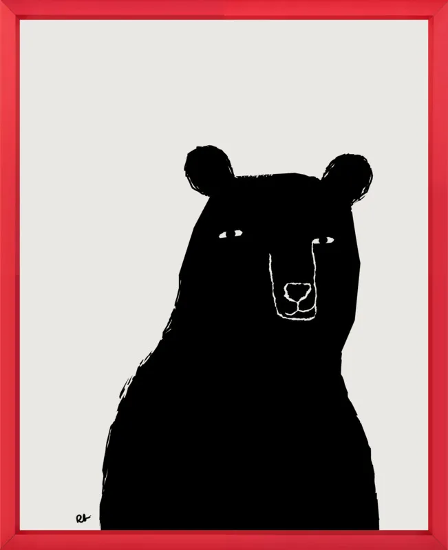 Benson the Bear by Rob Blackard for Artfully Walls