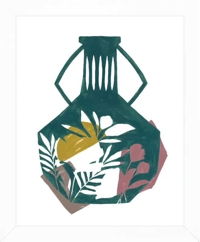 Vase Shapes by Cece Merkle for Artfully Walls