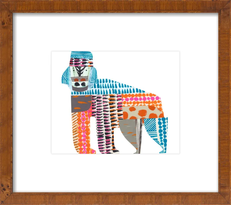 gorilla by Clare Youngs for Artfully Walls