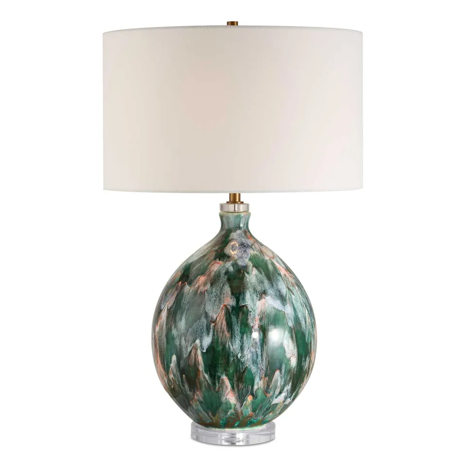 Mihaela Drip Glaze Table Lamp