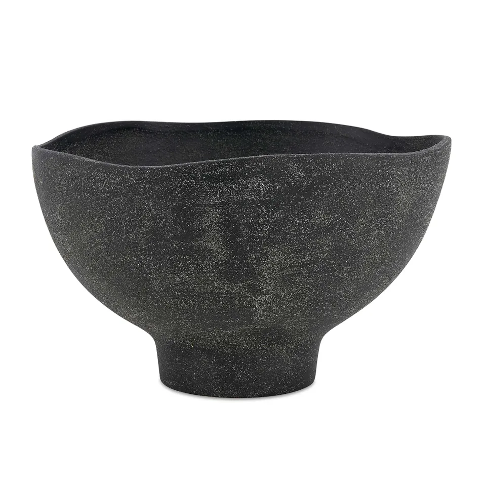 Komorebi Indoor-Outdoor Black Bowl
