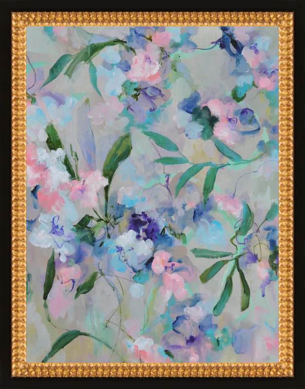 Arrangement in Blue and Lilac by Sonal Nathwani for Artfully Walls