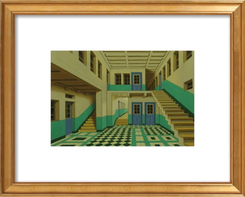 Interior 3 by Yacov Gabay for Artfully Walls