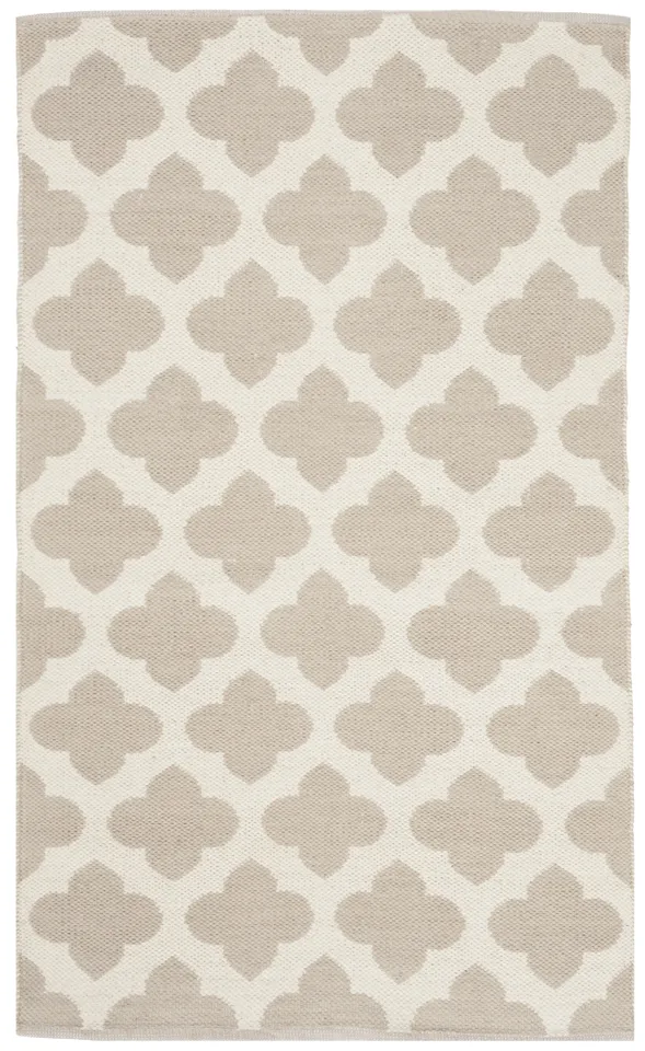 Arlo Home Hand Woven Area Rug, MTK723A, Grey/Ivory,  3' X 5'