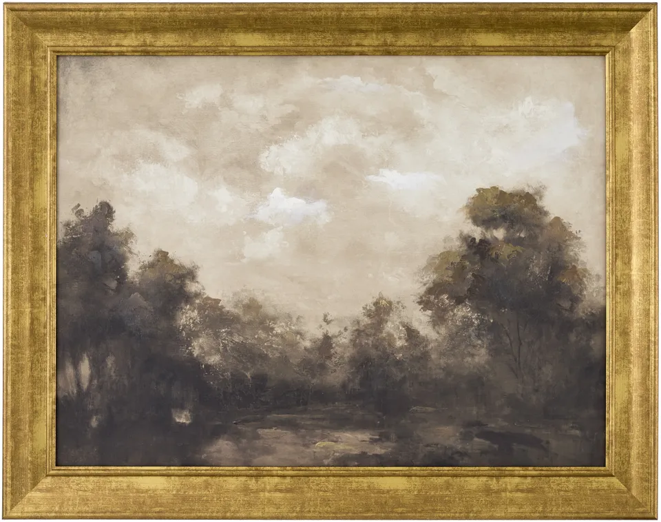 Floresta FLOR-002 28"H x 22"W x 1"D Framed Art
