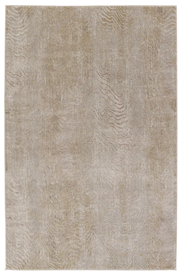 Dune Animal Pattern Brown/ Taupe Area Rug (6'7"X9'6")
