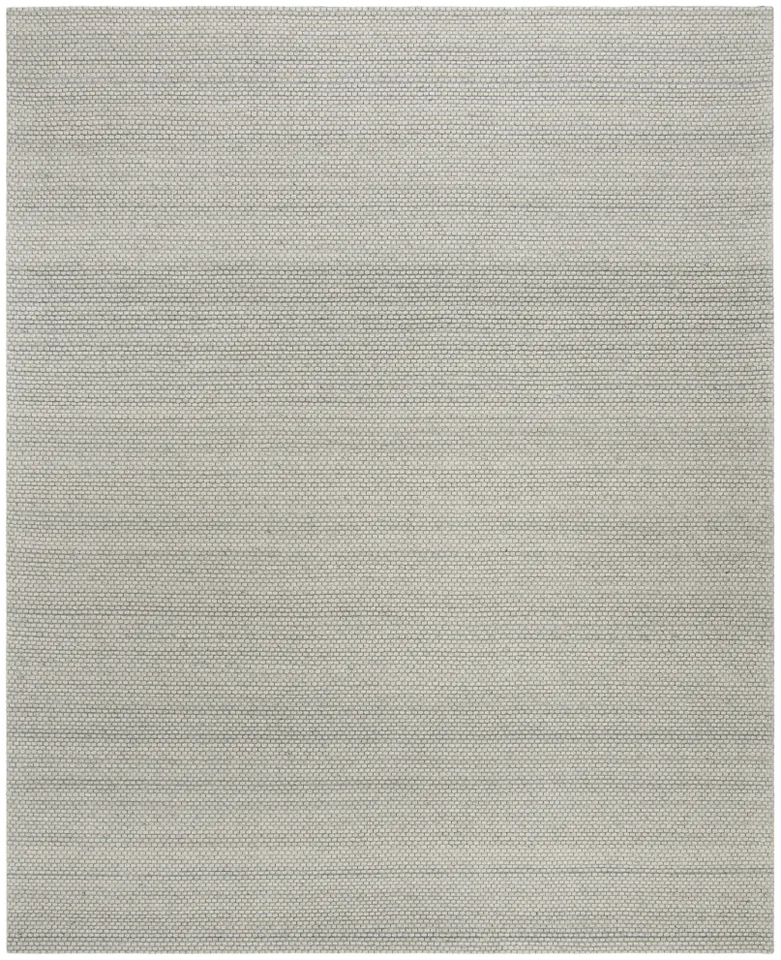 Arlo Home Hand Woven Area Rug, NAT801C, Grey,  8' X 10'