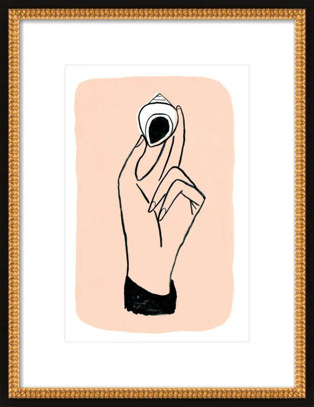 My Hand is My Face by Michael Doyle - Apartment On Belmont for Artfully Walls