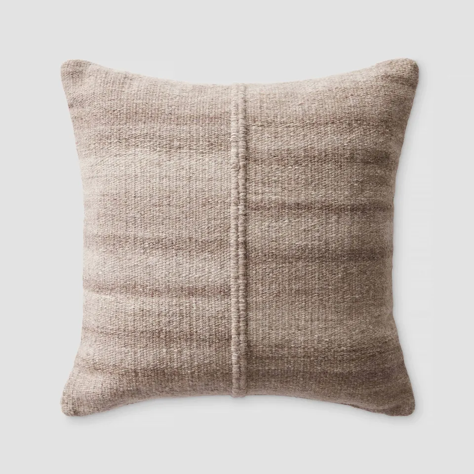 The Citizenry Lalia Pillow | 20" x 20" | Brown