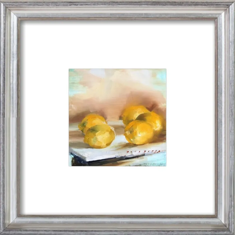 "Lemons" by Georgesse Gomez for Artfully Walls