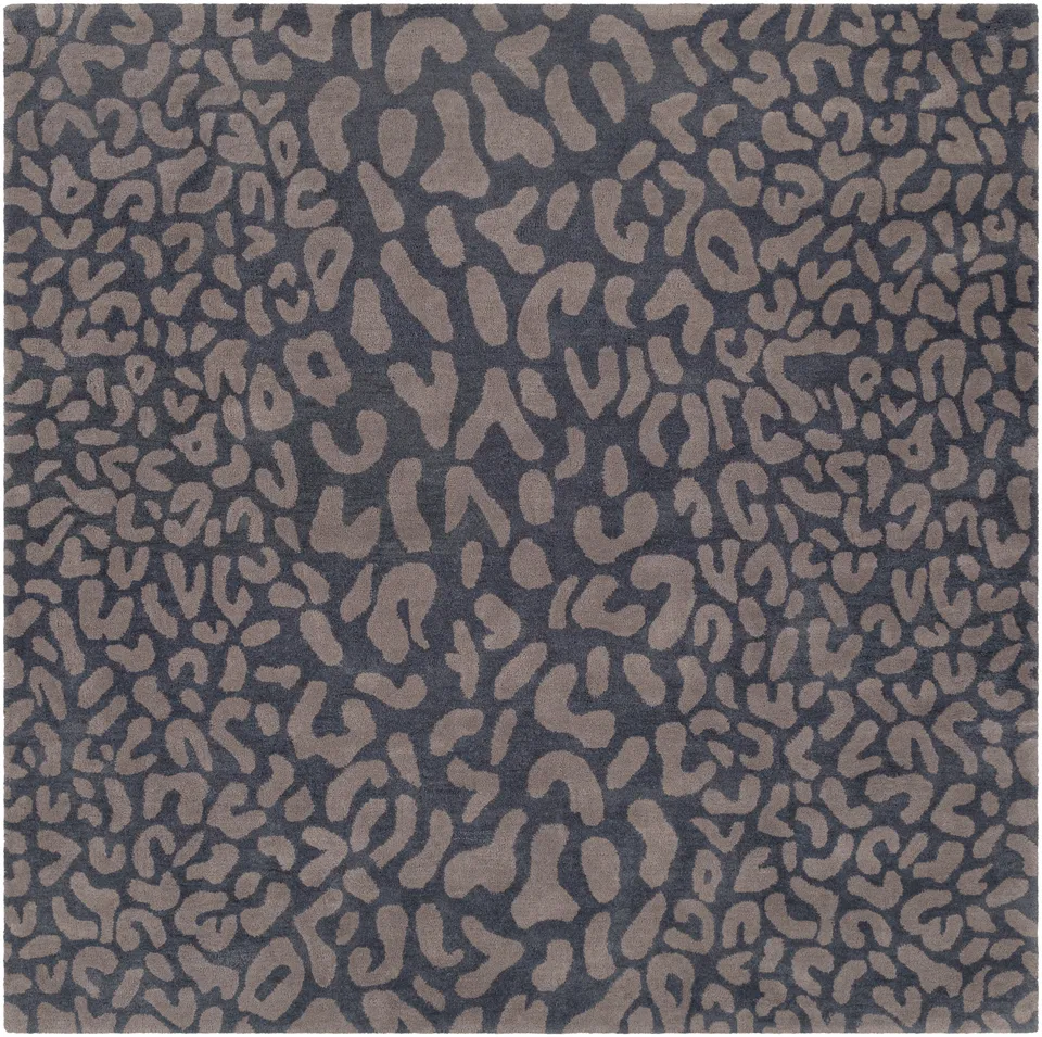 Athena Blue Indoor 9'9" x 9'9" Handmade Rug