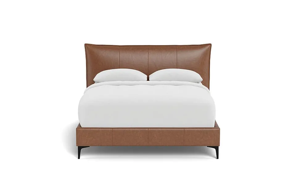 Skylar Leather Upholstered Bed