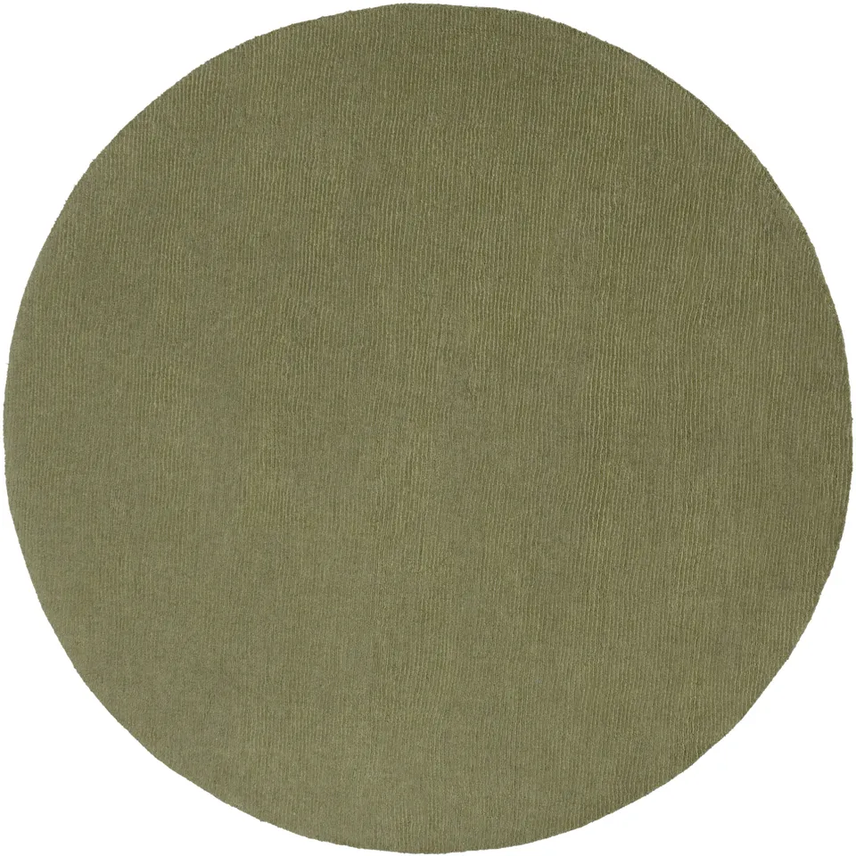 Mystique Green Indoor 9'9" x 9'9" Handmade Rug