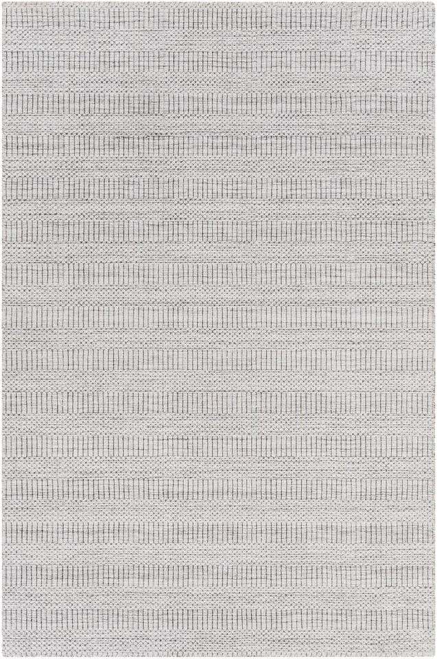 Hickory Gray Indoor 2'6" x 8' Handmade Rug