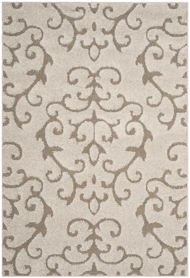 Arlo Home Woven Area Rug, SG470-1113, Cream/Beige,  8' X 10'