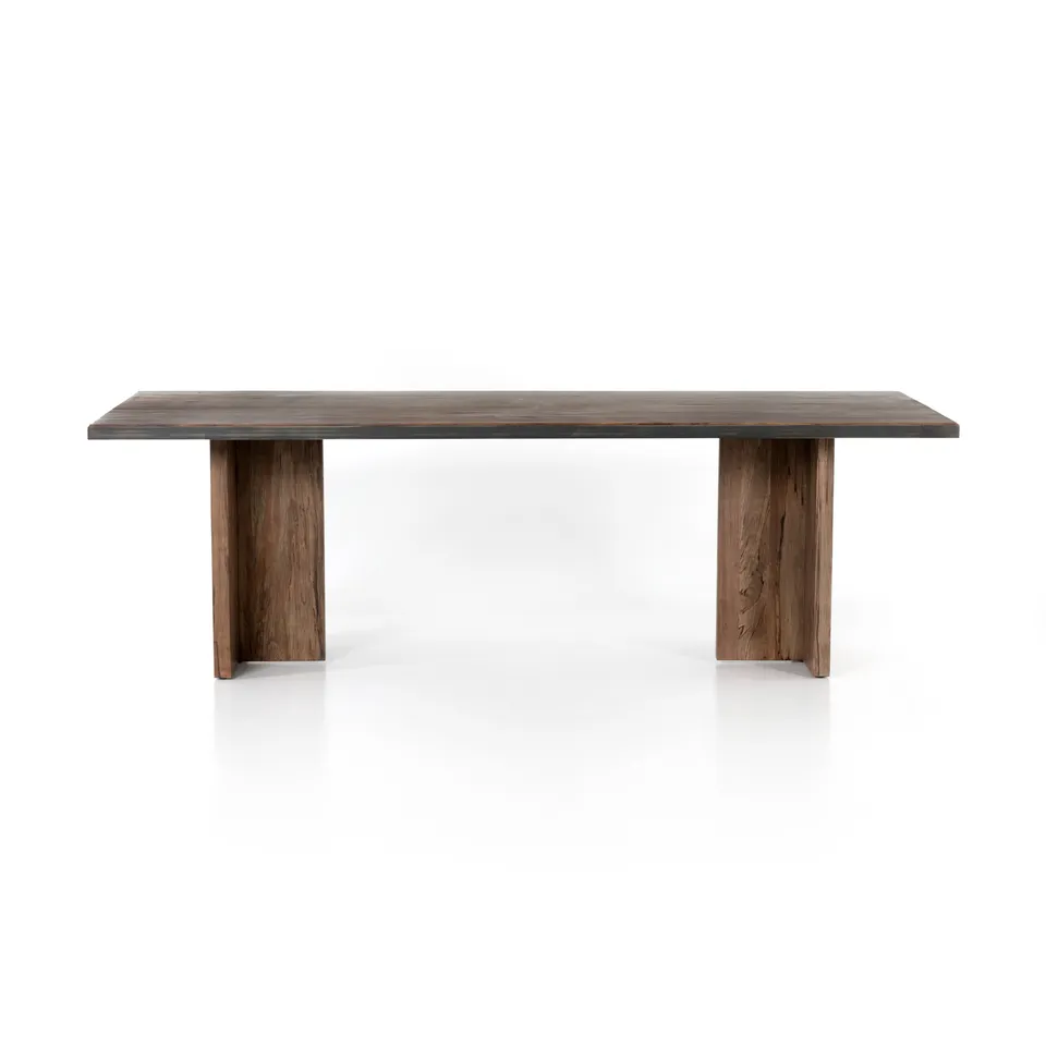 Cross Dining Table-Dark Spalted