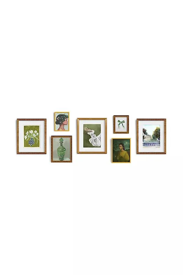 Quiet Sophistication Green Gallery Wall Art