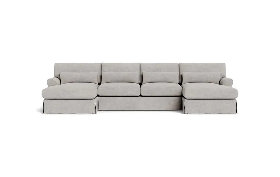 Maxwell Slipcovered U-Sectional Sofa by Apartment Therapy