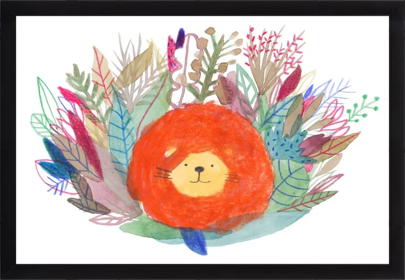 Lion by Marion Barraud for Artfully Walls