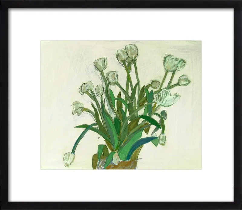 viridiflora tulip by Liz Innvar for Artfully Walls