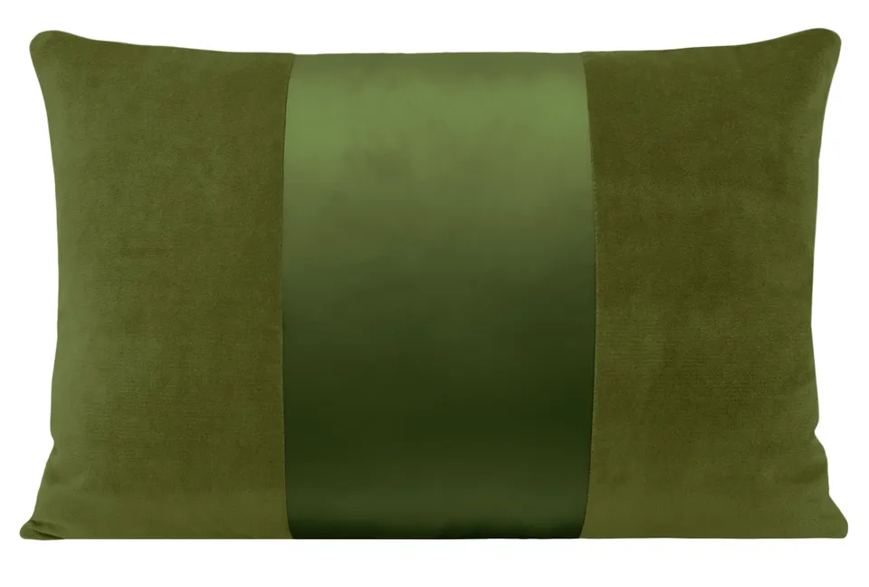 PANEL MONOCHROMATIC :: SOCIETY VELVET // OLIVE - 20" X 20"