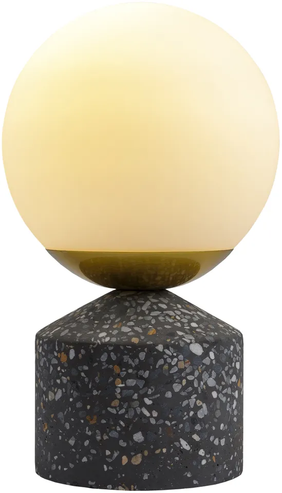 Verve  Glazed,Polished 10"H x 6"W x 6"D Accent Table Lamp