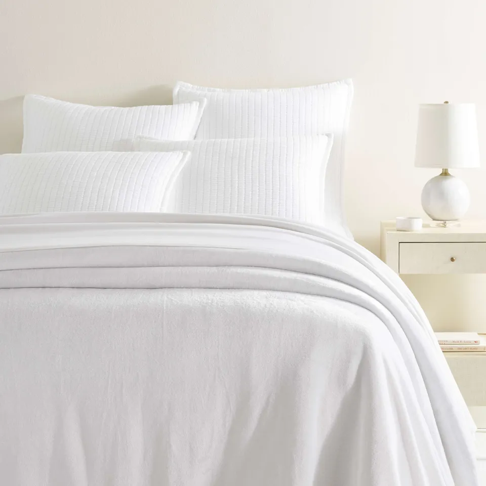 Sheepy Fleece 2.0 White Blanket