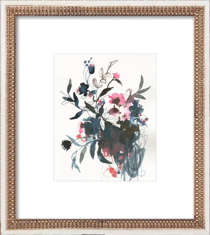Dusk (Arrangement in Pink and Indigo) by Sonal Nathwani for Artfully Walls
