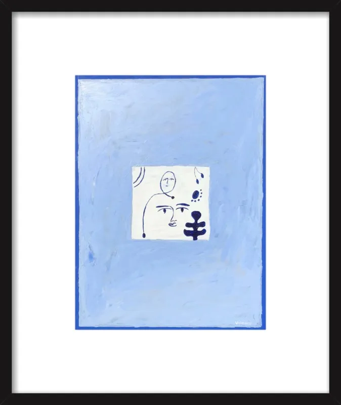 The Blues by Virginia Chamlee for Artfully Walls