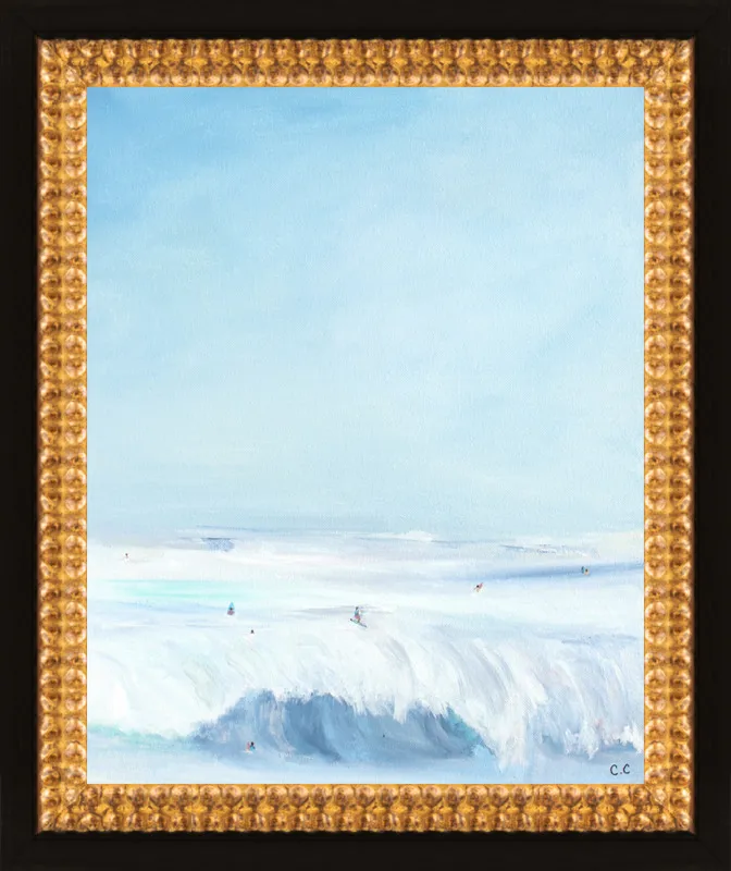 Wave Riders  by Caroline Chriss  for Artfully Walls