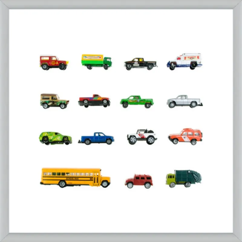 Vintage Toy Trucks by Jennifer Steen Booher for Artfully Walls