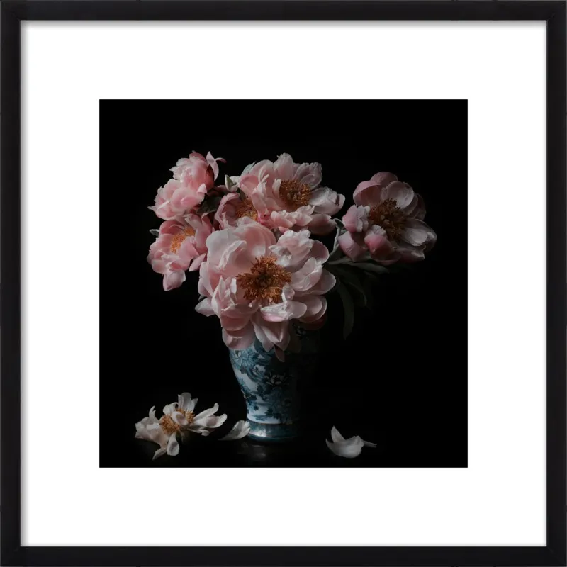 Pink Peonies  by Lucy Snowe for Artfully Walls