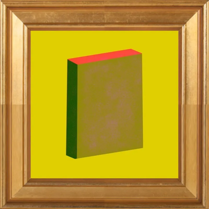 Color Books 4, Olive, Forest, Hot Red & Pear Green by Jessica Poundstone for Artfully Walls
