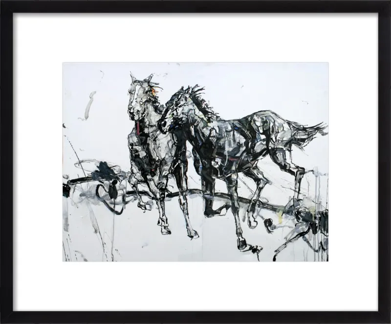 The Races by Shao Y. Zhang for Artfully Walls