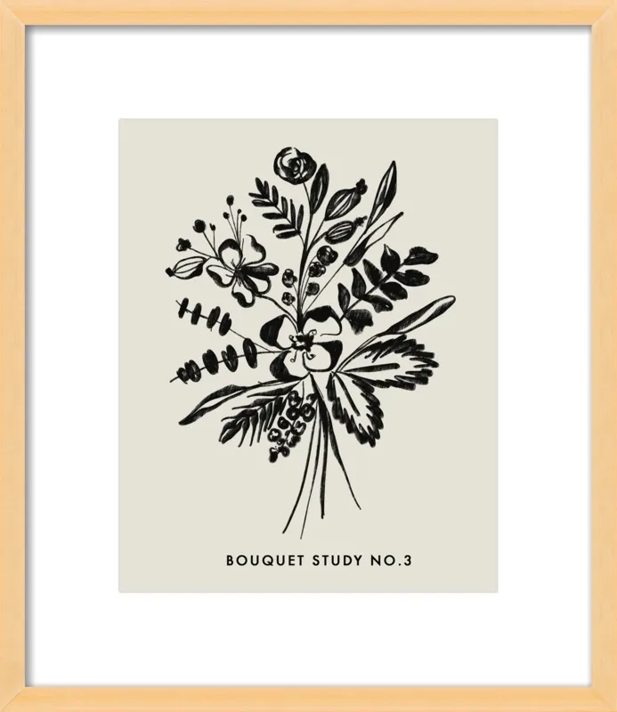 Bouquet Study No. 3 by Nancy Noreth for Artfully Walls
