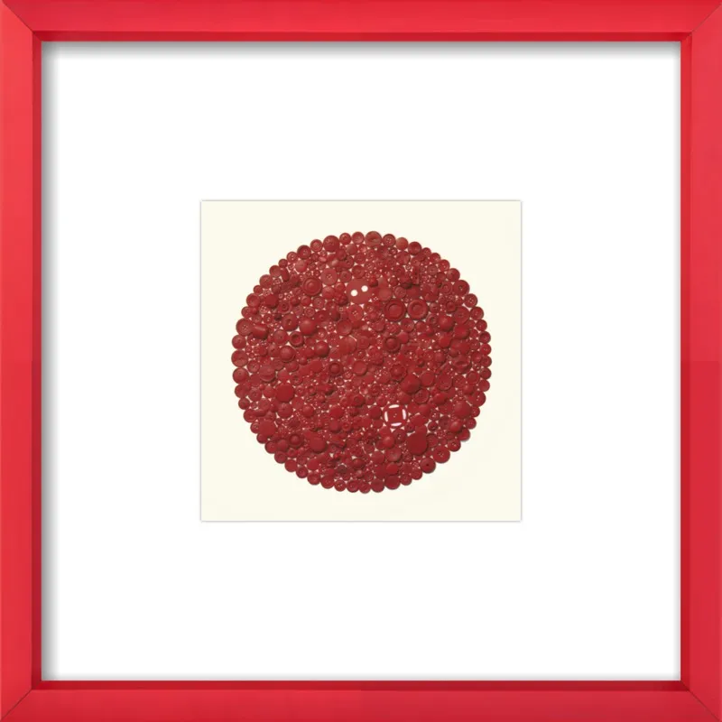Red Target by Emeline Tate for Artfully Walls