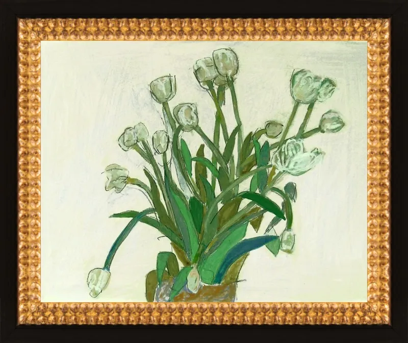 viridiflora tulip by Liz Innvar for Artfully Walls