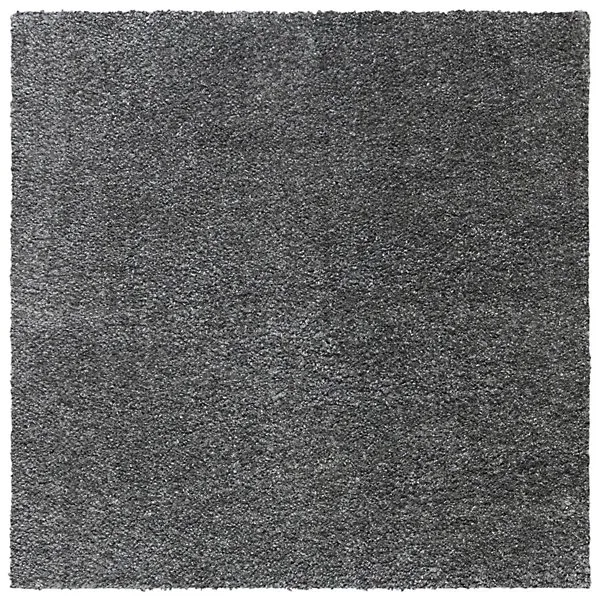 Autumn Loft Solid Shag Dark Area Rug