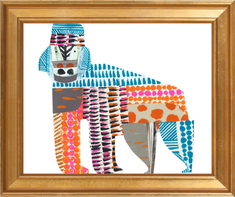gorilla by Clare Youngs for Artfully Walls